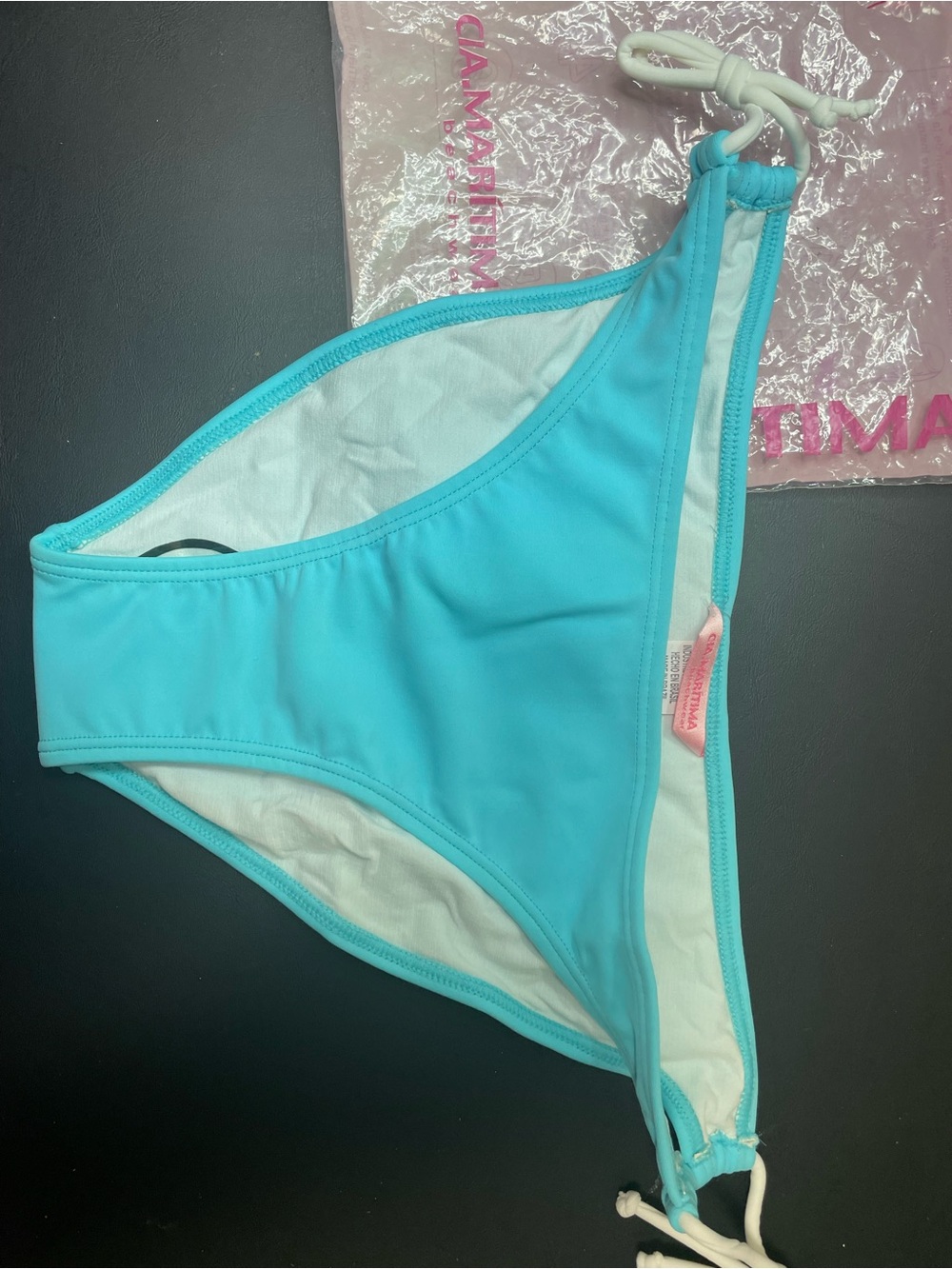 NWT Cia. Marítima Light Blue Bikini Bottom Size M